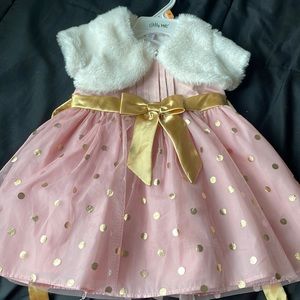 12m light pink dress